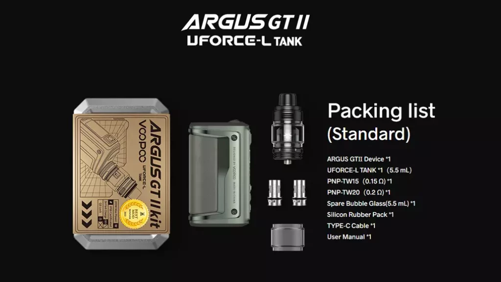 Voopoo ARGUS GT 2 Starter Kit - 15