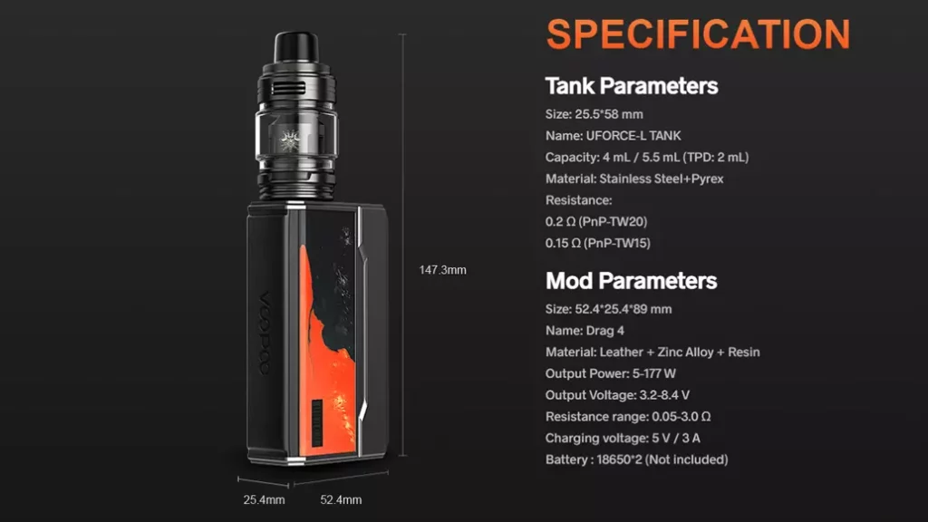 Voopoo DRAG 4 Starter Kit - 14
