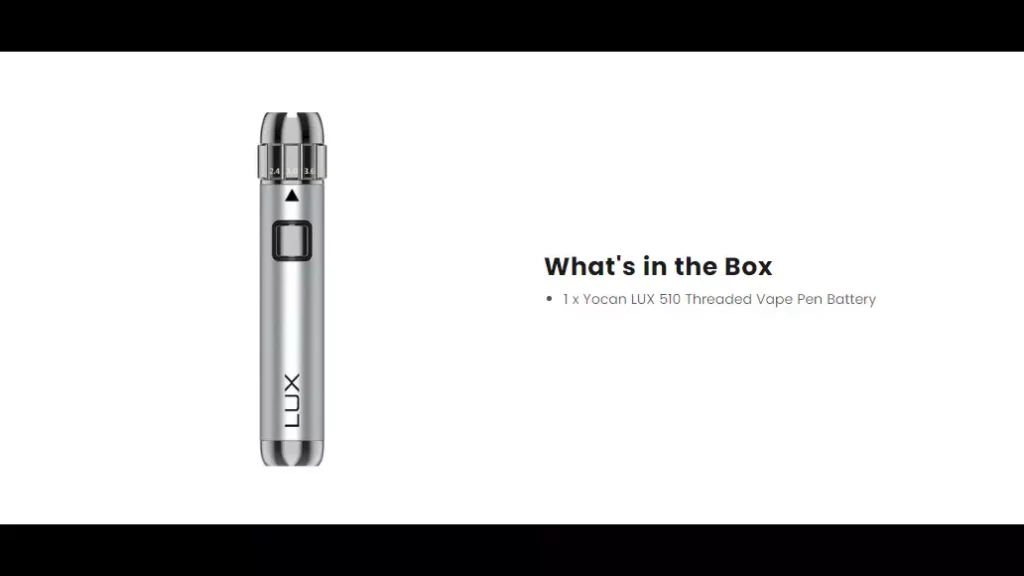 YOCAN 510 Threaded Vape Pen Battery - 7