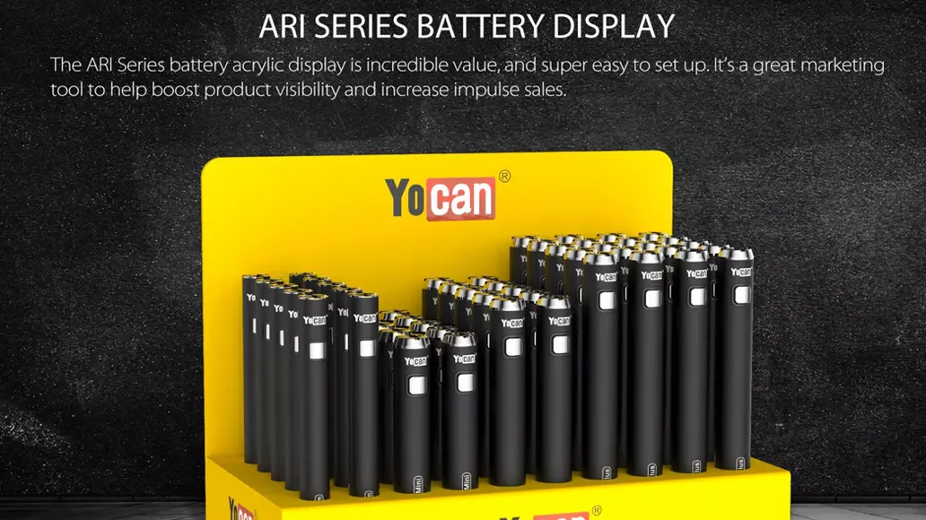 Yocan Ari Plus Battery (900mAh) - Black Note