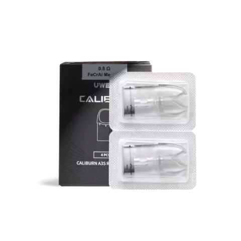 Uwell Caliburn A3S Replacement Pods 0.8Ω (4-Pack)