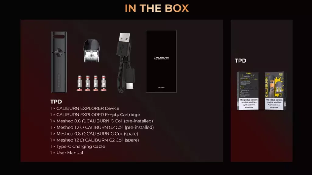 Uwell Caliburn Explorer Pod System - 11