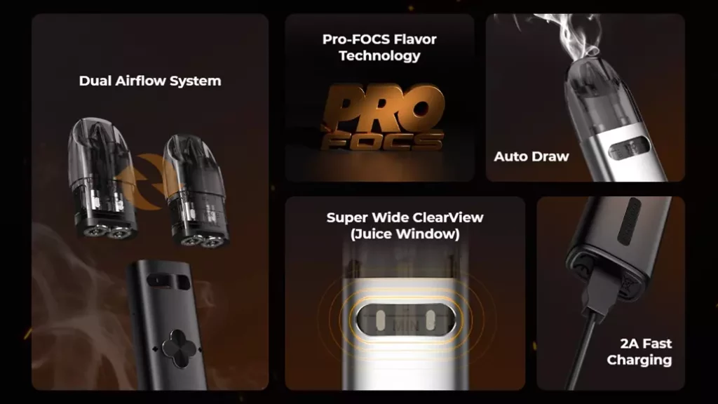 Uwell Caliburn Explorer Pod System - 8