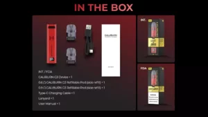 Uwell Caliburn G3 Pod System — technical image 11