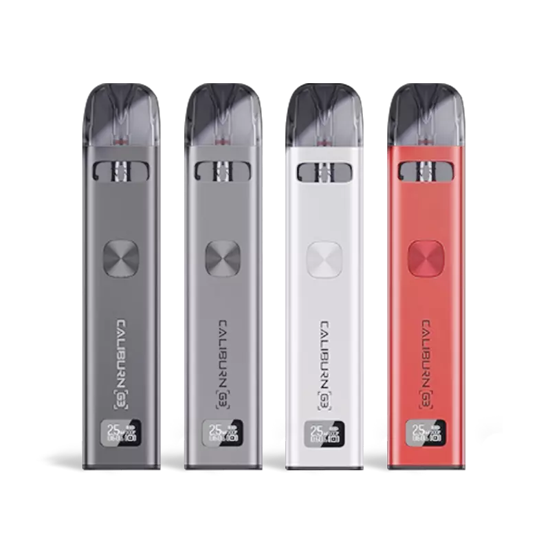 Uwell Caliburn G3 Pod System Lineup