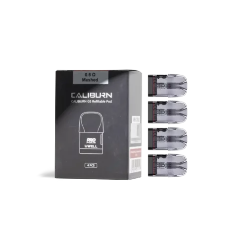 Uwell Caliburn G3 Replacement pod 0.6Ω (4-Pack)