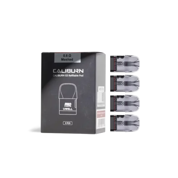 Uwell Caliburn G3 Replacement pod 0.6Ω (4-Pack)