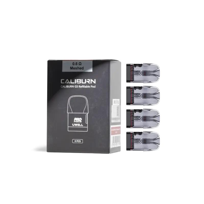 Uwell Caliburn G3 Replacement pod 0.6Ω (4-Pack)