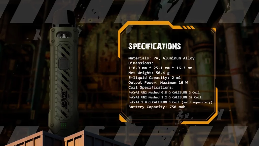 Uwell Caliburn Tenet Pod System - 14