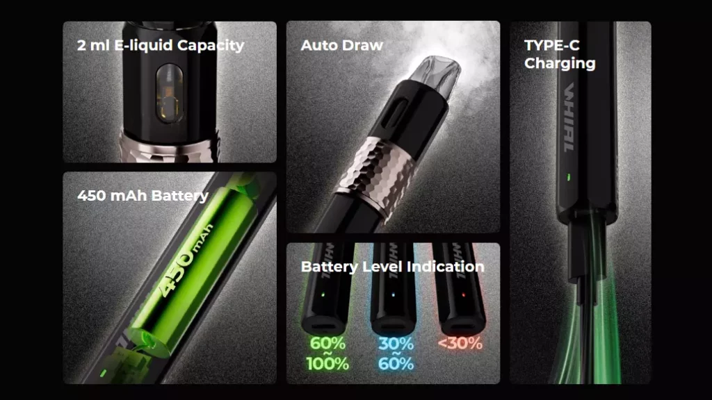 Uwell Whirll F Pod System - 7