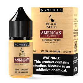 Black Note American Blend 30ml Salt Nicotine Bottle