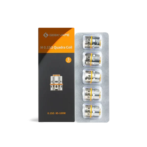 Geekvape M Replacement Coils 0.15Ω (5-Pack)