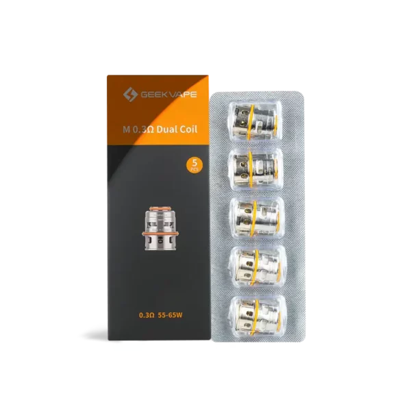 Geekvape M Replacement Coils 0.3Ω (5-Pack)