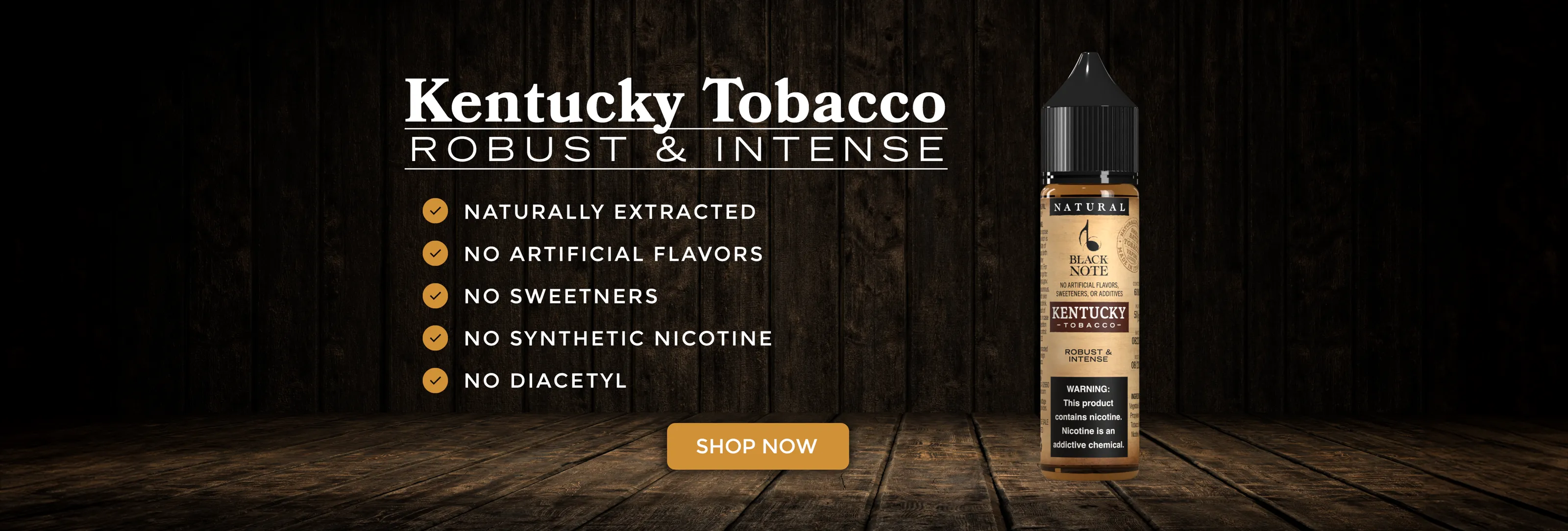 Kentucky Tobacco Eliquid Banner