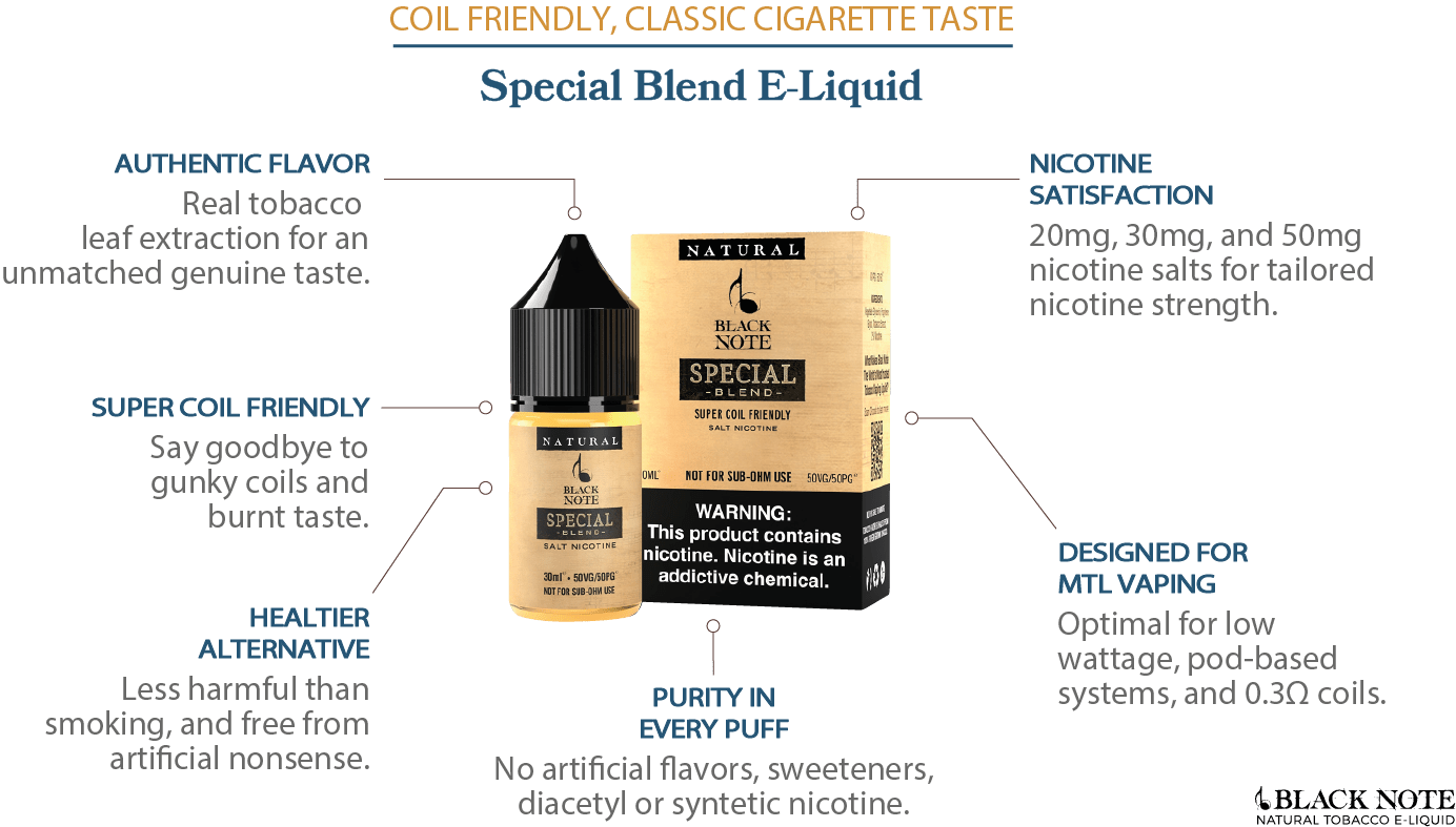 Special Blend Tobacco E-Liquid