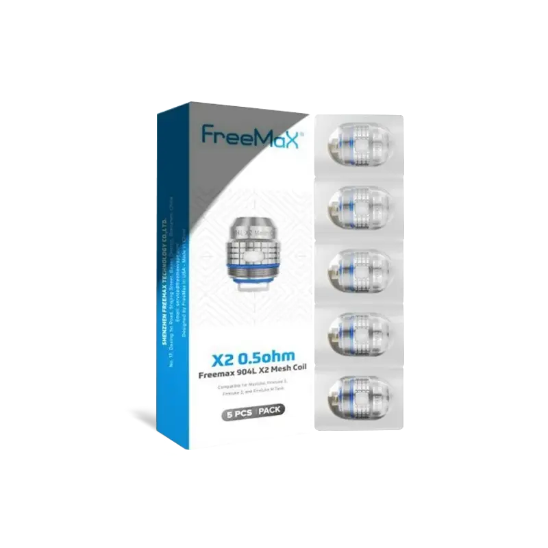 Freemax 904L X Coil X2 0.5Ω (5-Pack)