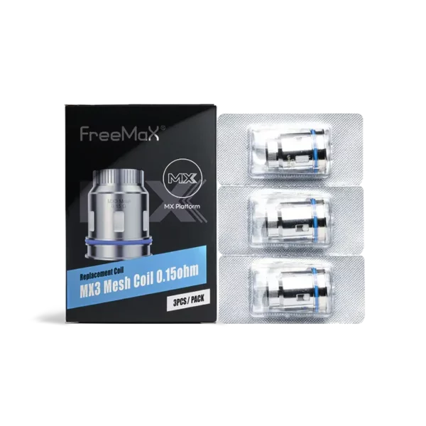 Freemax MX3 Mesh Coil 0.15Ω (3-Pack)