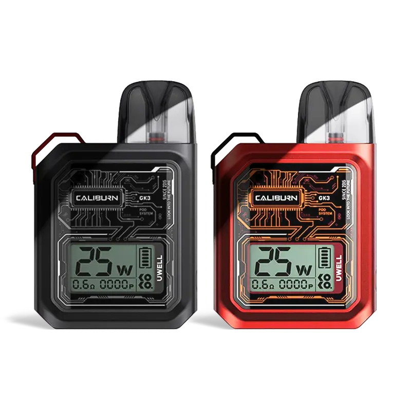 UWELL Caliburn GK3 Pod System Lineup