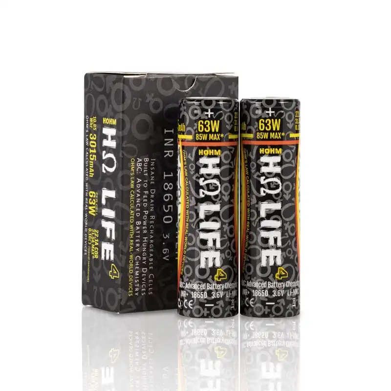 HOHM TECH LIFE 4 18650 (2-pack)