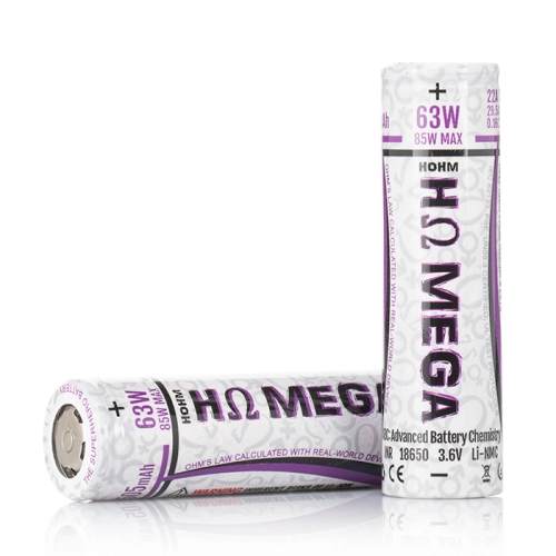 Hohm Tech Mega 18650 Battery 2 pack