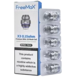 Freemax-904LX-Mesh-Coil-Series-X3-0.15ohm-Triplemesh(5pack)