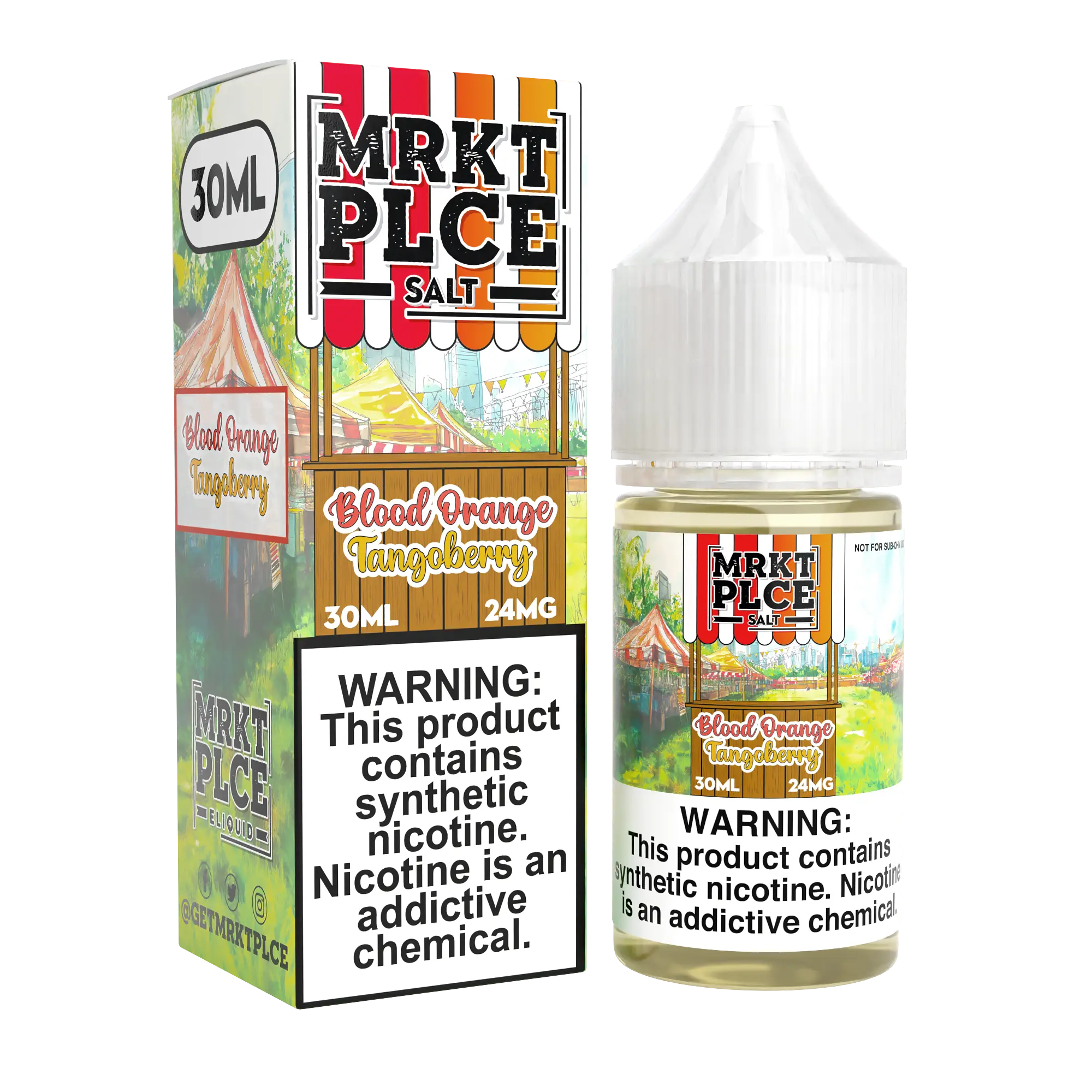 Blood Orange Tangoberry 24MG 30mL Salt