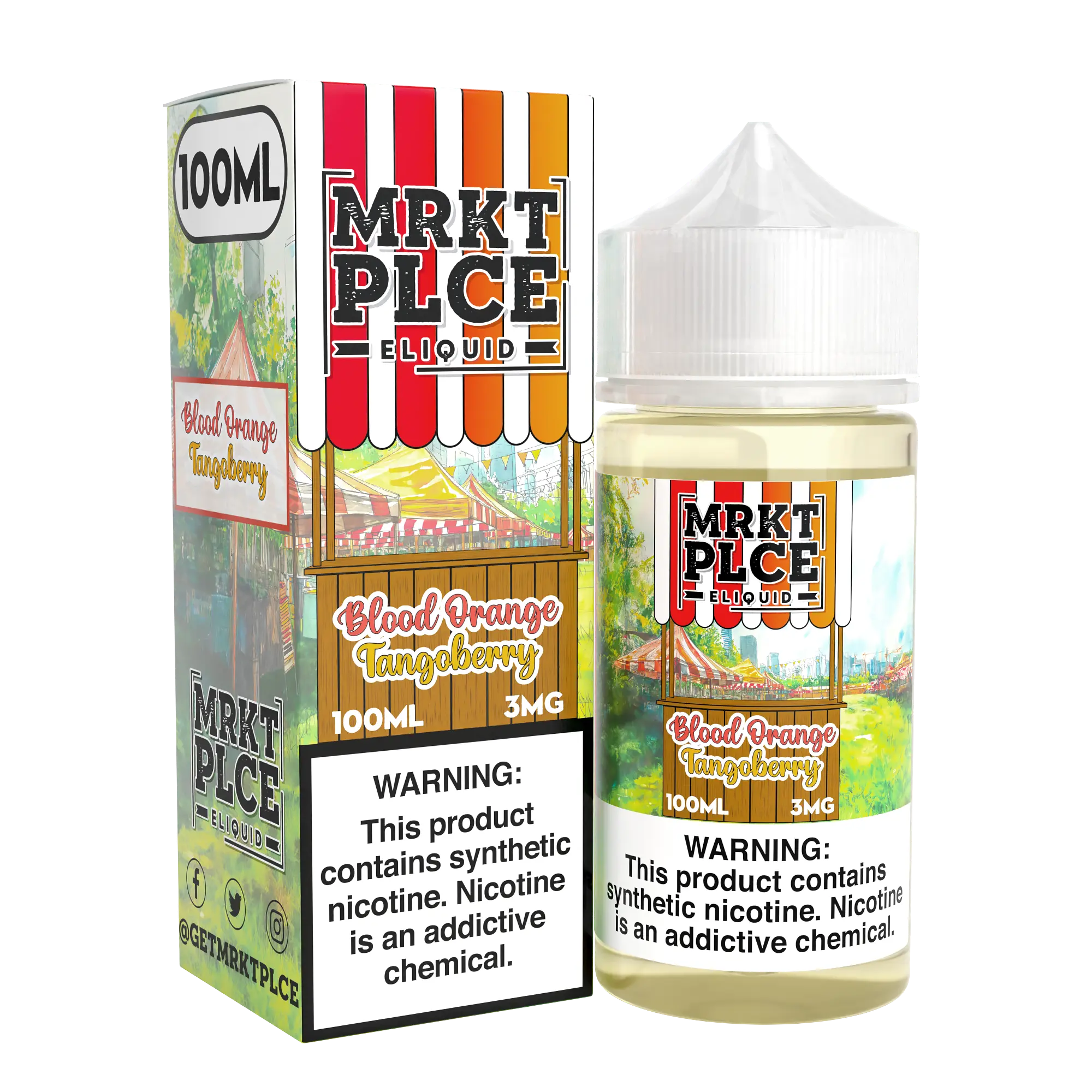 Blood Orange Tangoberry 3mg 100mL