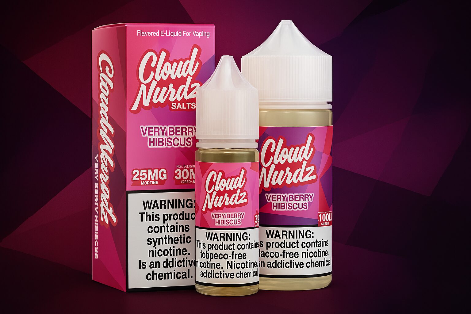 Very Berry Hibiscus by Cloud Nurdz