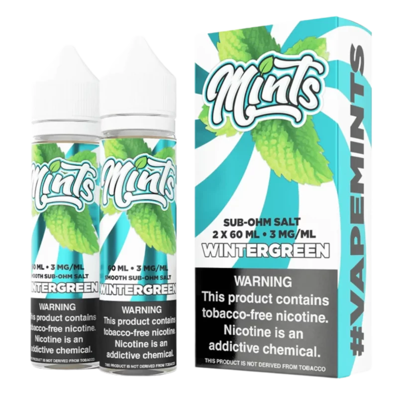 Mints 120mL (2x60mL) (3MG, WINTERGREEN)
