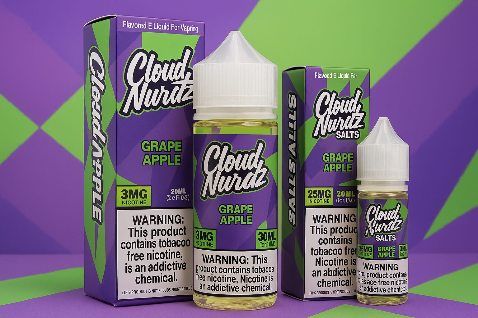 Cloud Nurdz Salt Kiwi Melon