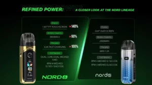 SMOK Nord 6 Pod System Kit — technical image 13