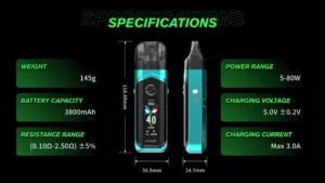 SMOK Nord 6 Pod System Kit — technical image 16