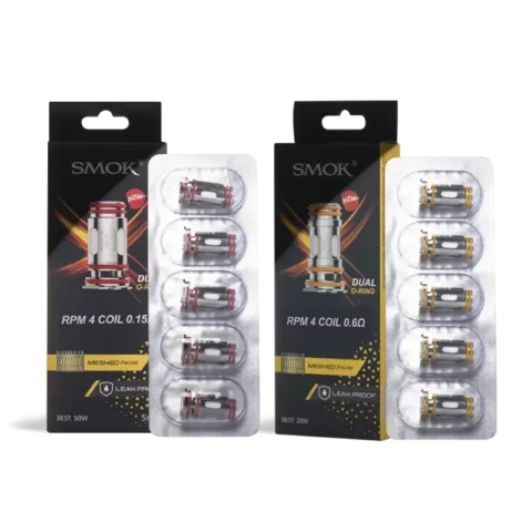 SMOK RPM 4 Replacement Coils (5-Pack) Lineup