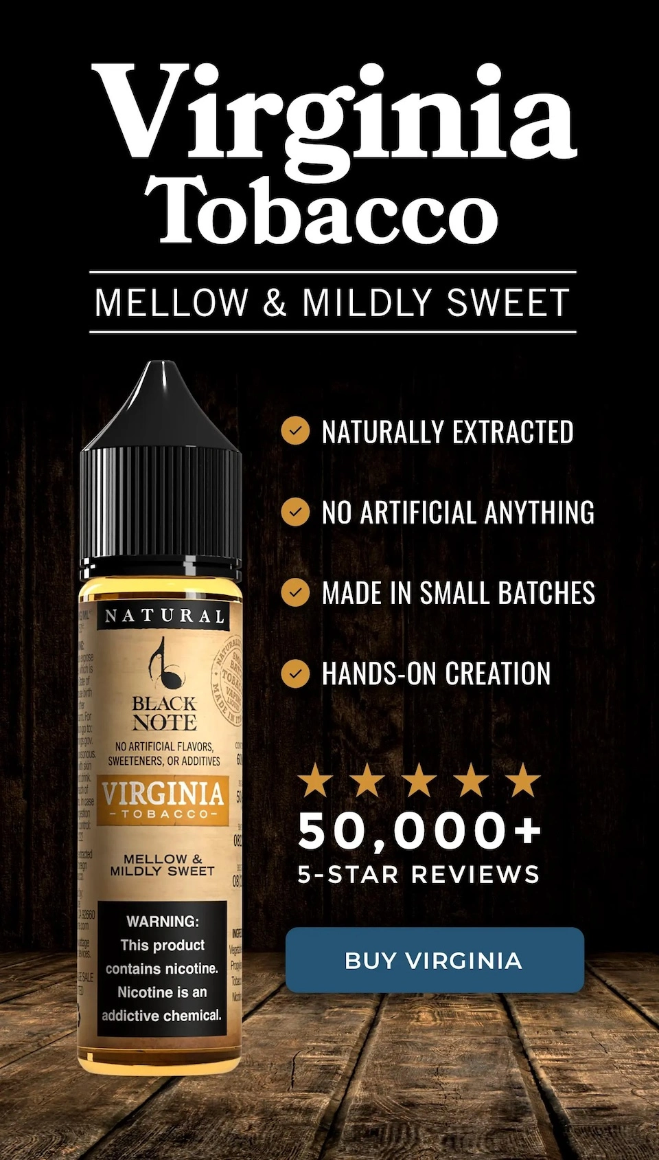 black note virginia tobacco E-Liquid Black Note Prelude/Virginia, VAPE JUICE