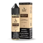 Black Note Special Blend 60ml bottle and carton, front view