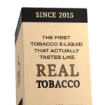 Close-up of the Black Note Special Blend 60ml carton side panel