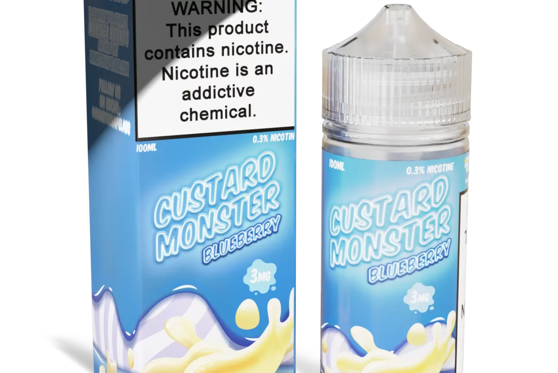 Tart Blueberry on a Cream Base: Custard Monster Blueberry Reviewed