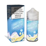 Custard Monster Blueberry 100ml freebase vape juice bottle and box, 3mg
