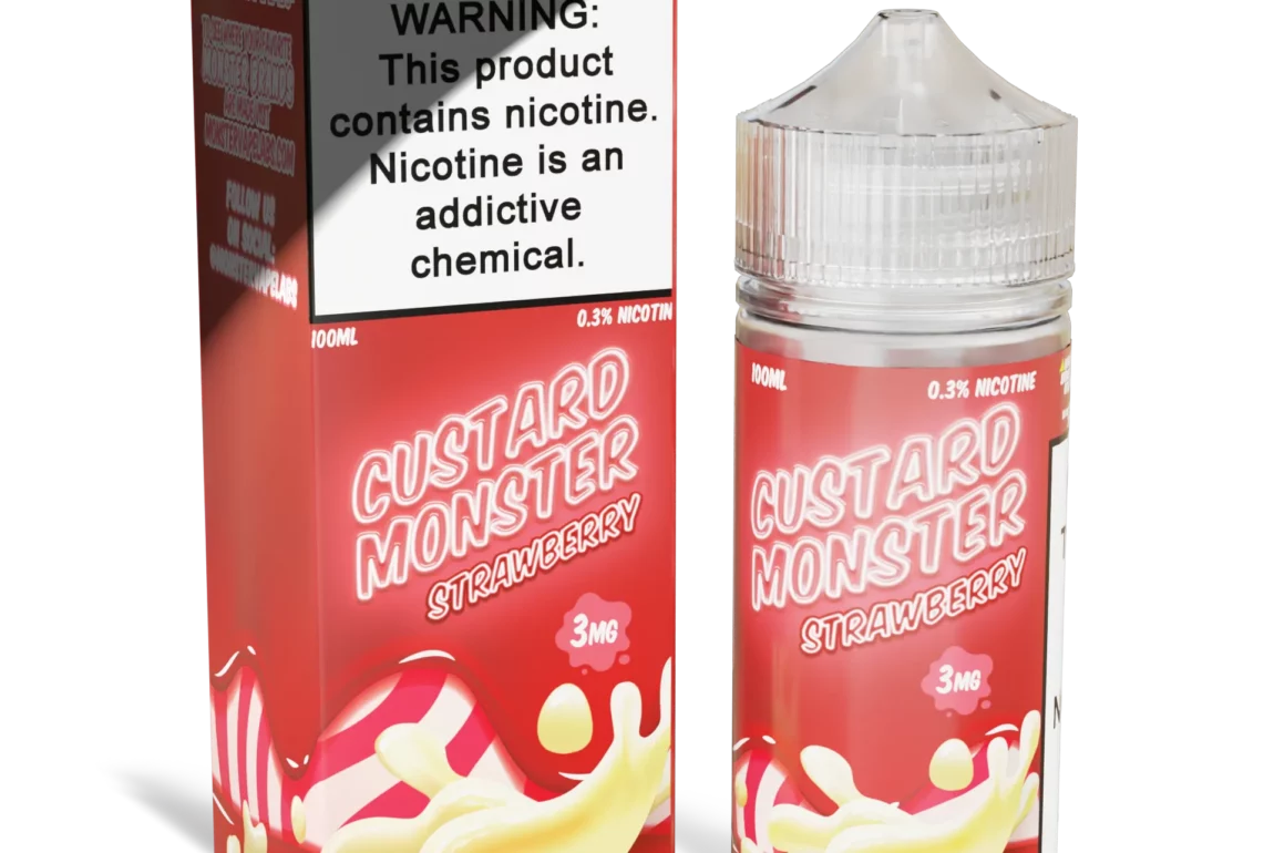 Strawberries and Cream: Custard Monster Strawberry Reviewed