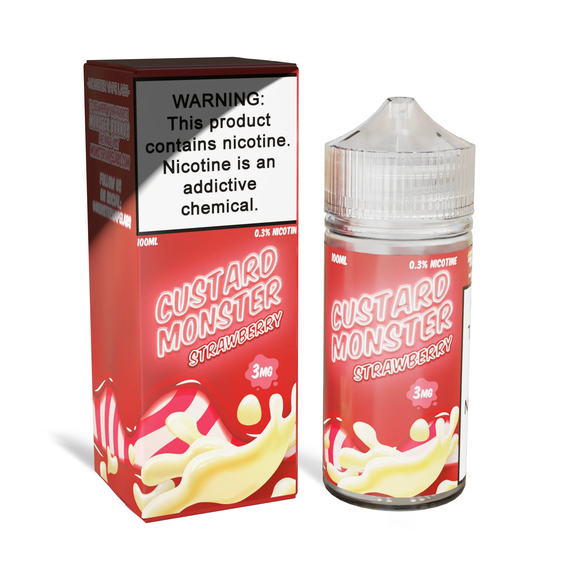 Custard Monster Strawberry Review: Strawberries and Cream