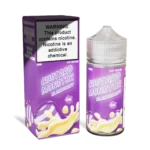 Custard Monster Blackberry 100ml freebase vape juice bottle and box, 6mg