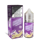 Custard Monster Blackberry 30ml salt nicotine vape juice bottle and box, 24mg