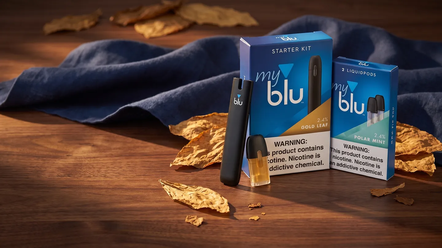 Is myblu discontinued in the U.S.? A Gold Leaf e-liquid guide