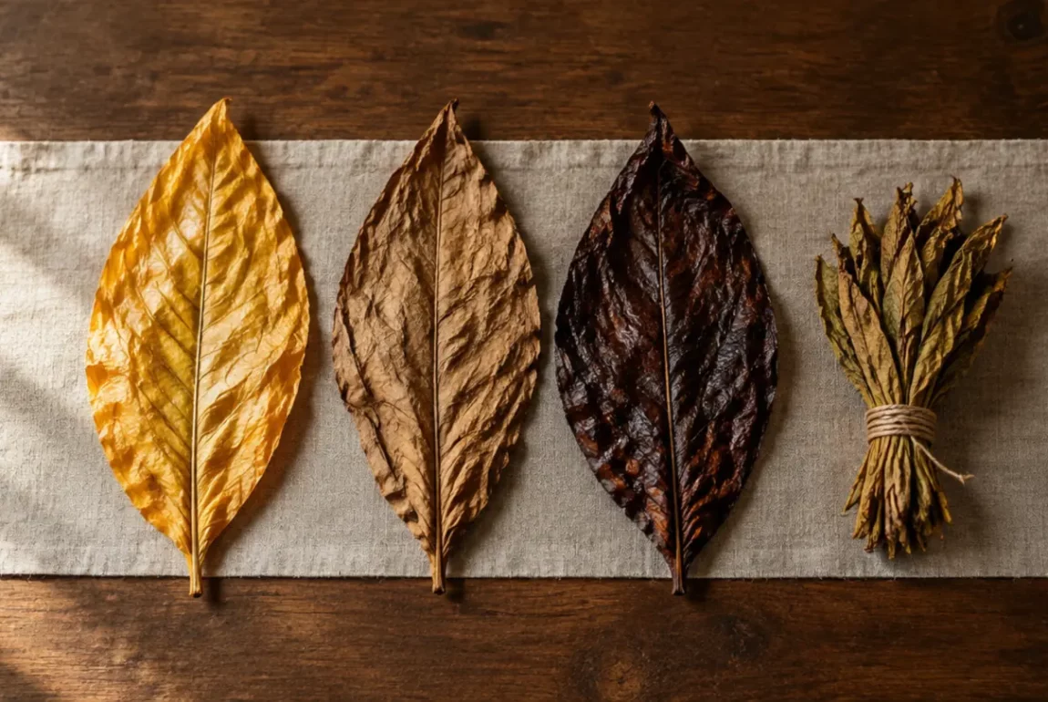 Types of tobacco: the leaf varieties and curing methods, explained