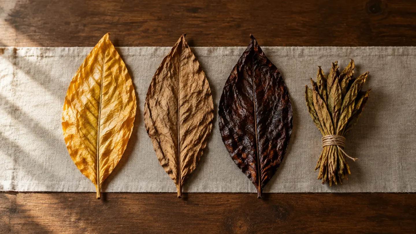 Types of tobacco: the leaf varieties and curing methods, explained