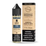 White Note RY4 Tobacco 60 mL bottle carton information panel