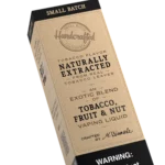 White Note RY4 Tobacco 60 mL carton information panel angled