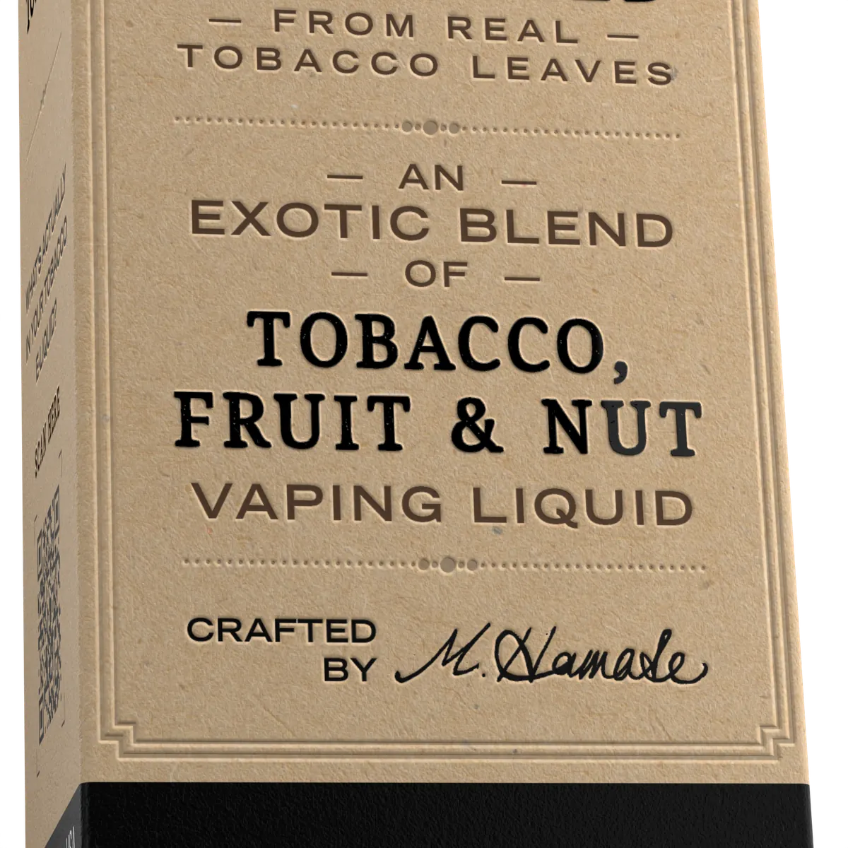 White Note RY4 Tobacco 60 mL carton information details